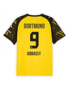 Billige Borussia Dortmund Serhou Guirassy #9 Hjemmedrakt 2025-26 Kortermet